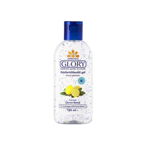 Kéz- és bőrfertőtlenítő gél 100 ml Glory citrom