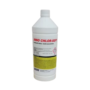 Fertőtlenítő hatású tisztítószer 1 liter klóros Inno Chlor-Sept