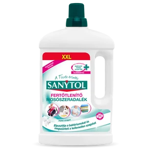 Fertőtlenítő mosószeradalék 1L – Sanytol – higiénikus ruhamosáshoz és textíliák frissítéséhez