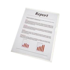 Genotherm `L` A4, 75 micron víztiszta 54810 100 db/csomag, Esselte