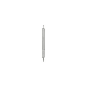 Golyóstoll 0,7mm, fém test, Zebra F-xMD, írásszín kék