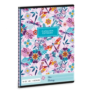 Füzet iskolai A5, 32lap, vonalas 14-32 1.osztályos Ars Una CATALINA (5094) 21 10db/csomag