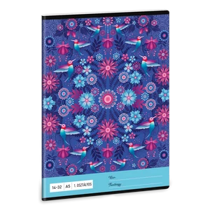 Füzet iskolai A5, 32lap, vonalas 14-32 1.osztályos Ars Una CATALINA (5095) 21 10db/csomag