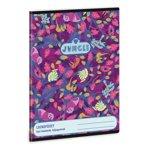Leckefüzet A5, tűzött 38 lap Ars Una JUNGLE (5259) 23 10db/csomag