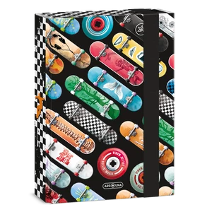 A5 füzetbox Ars Una Rollin Mania iratok és füzetek tárolására tartós karton kivitel