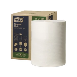 Ipari törlő tekercses többfunkciós kombi 152 m/400 lap/tekercs 1 tek/karton W1/W2/W3 Tork_510137 fehér