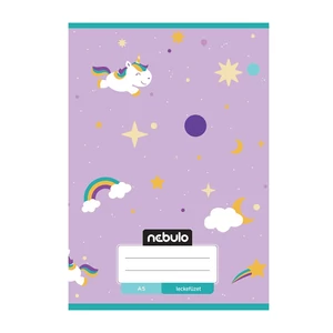 Füzet, A5, lecke, 20-32, Mix minták, 16 db/csomag Nebulo