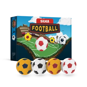 Radír, focilabda, 36 db/display, Silka
