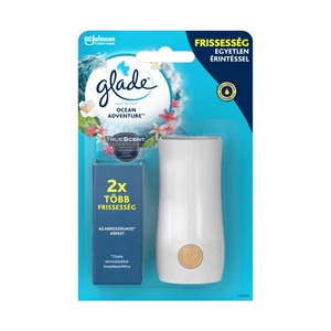 Légfrissítő készülék + utántöltő 10 ml Glade® Touch&amp;Fresh Ocean Adventure