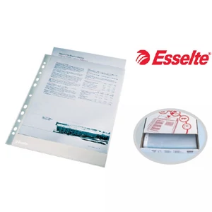 Esselte 56066 A4 lefűzhető genotherm 55 mikron víztiszta 100 db