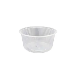 Elviteles doboz alj, kerek, Hagner/Imbisz 300 ml 50 db/csomag, natúr