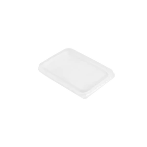 Elviteles doboz tető szögletes 500-1000 ml dobozhoz PP 50 db/csomag fehér