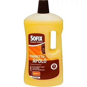 Sofix parkettaápoló argánolajjal 1 liter fa- és laminált padlóra antisztatikus polírozó hatás