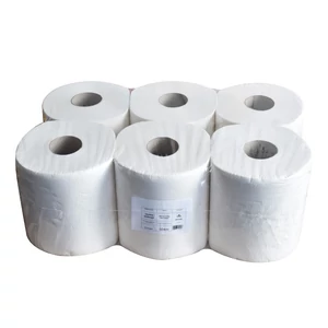 2 rétegű tekercses kéztörlő, 19 cm átmérő, 100% cellulóz - mindennapi kézszárításhoz