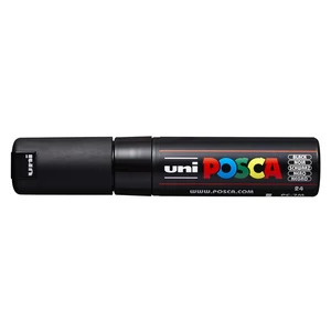 Dekormarker 4,5-5,5mm, Uni Posca PC-7M fekete