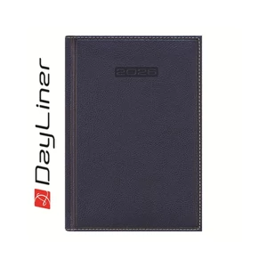 Határidőnapló Sherwood B5 heti, krémszínű lapokkal kék Dayliner 2026.