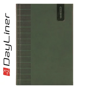 Tárgyalási napló Tucson B5 napló, fehér lapokkal zöld Dayliner