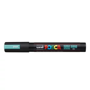 Dekormarker 1,8-2,5mm, Uni Posca PC-5M metál zöld