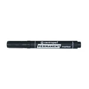 Vágott hegyű 1–4,6 mm-es alkoholos marker Centropen – fekete, precíz és vastag jelöléshez