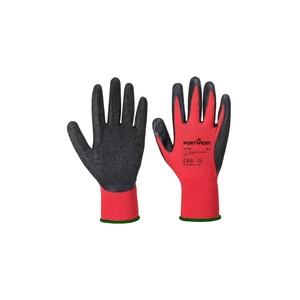 Kesztyű latex mártott Portwest XL-es méret piros