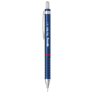 Nyomósirón 0,7mm, kék test, Rotring Tikky Retro