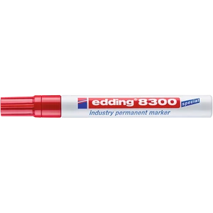 Alkoholos permanent marker 8300 ipari Edding piros