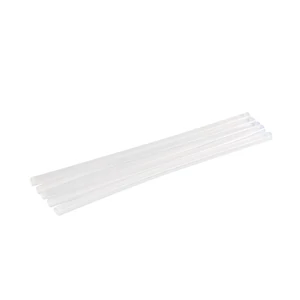 Bluering 7×200 mm átlátszó ragasztórúd stick 5 darabos csomagban, ragasztópisztolyos ragasztáshoz különféle anyagokon