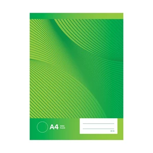 BS A4 sima füzet 32 lapos kivitelben, kreatív íráshoz és rajzhoz ideális