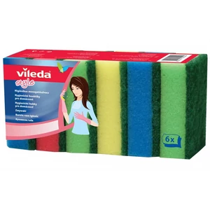Mosogatószivacs 6 db/csomag Vileda Rainbow_F25096