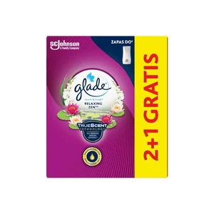 Légfrissítő utántöltő 3 x 10 ml 2+1 Glade® Touch&amp;Fresh Japánkert