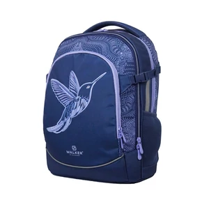 Kolibri by Walker lányos ergonómiai iskolatáska kényelmes, gerinckímélő kialakítással mindennapi iskolai használatra