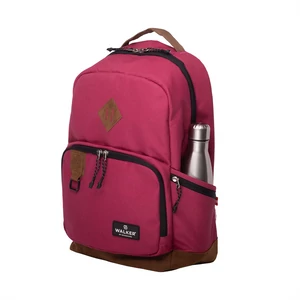 Walker Fresh Pink hátizsák praktikus rekeszekkel és kényelmes hordással