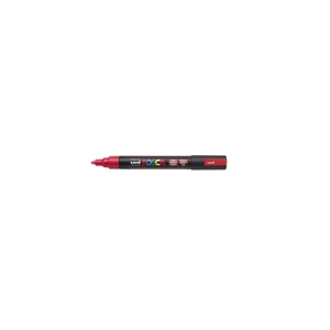Dekormarker 1,8-2,5mm, Uni Posca PC-5M fluor piros