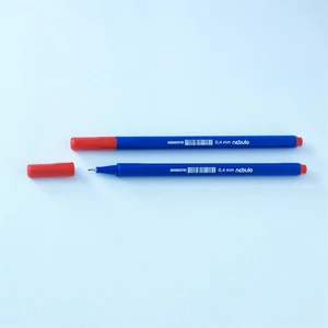Rostirón, tűfilc 0,4mm, háromszög test Nebulo 722-B, piros
