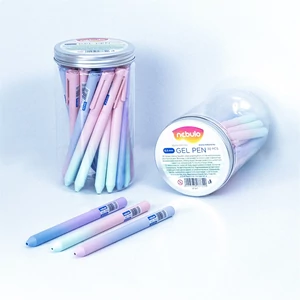 Zseléstoll, 0,5mm vegyes test szín, gradiens minták 30db/doboz Nebuló írásszín kék