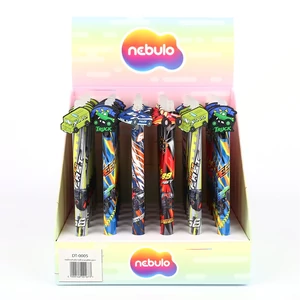 Zseléstoll radírozható, járművek, 36 db/display Nebulo