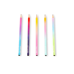 Grafitceruza HB, háromszögletű, 72 db/doboz, Nebulo, vegyes minták, Gradiens