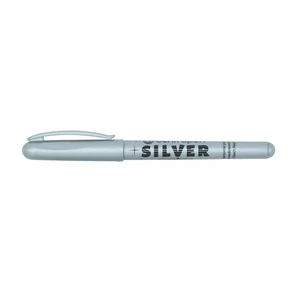 Centropen 2690 ezüst lakkmarker 1,8 mm heggyel, tartós, fényes fedéssel különféle felületekre