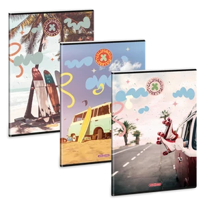 Füzet iskolai A4, 40lap, vonalas Ars Una CALIFORNIA LIFESTYLE 10db/csomag