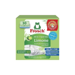 Mosogatógép tabletta 30 db/doboz Frosch zöldcitrom