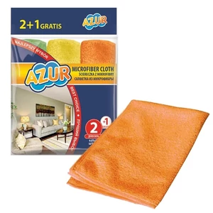 York Azur mikroszálas törlőkendő 3 db/csomag 30x30 cm univerzális felülettisztító