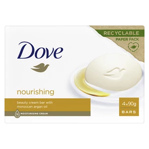 Szappan 4 x 90 g Dove Nourishing