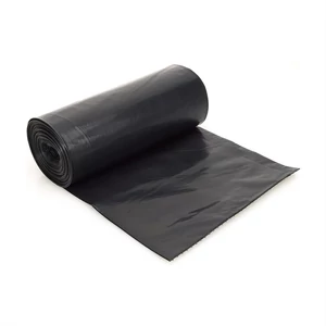 Szemeteszsák 130 liter 80 x 120 cm 25 mikron 10 db/tekercs fekete