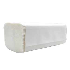 Kéztörlő 2 rétegű V hajtogatású 100 % cellulóz 150 lap/csomag 20 csomag/karton Bluering® fehér