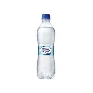 Natur Aqua 0,5 literes szénsavas ásványvíz DRS visszaváltható palackban