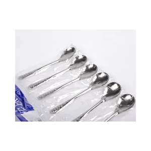 Kanál teás-kávés fém 6 db/csomag