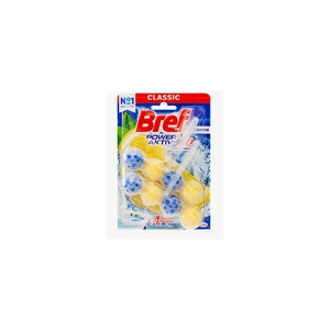 Bref Power Aktiv golyós WC illatosító 2 x 50 g Lemon