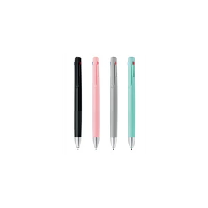 Golyóstoll 0,7 mm, háromszínű, Zebra  bLen 3C, rózsaszín test  írásszín kék