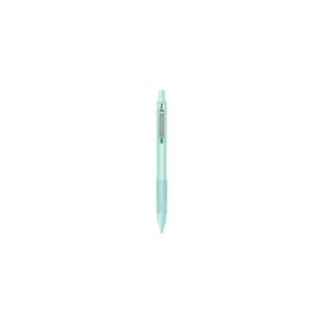 Golyóstoll 1 mm, zöld tolltest, Zebra Z-Grip Pastel, kék