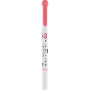 Szövegkiemelő 1,0/3,5 mm, kétvégű Zebra Mildliner Cool & Refined piros